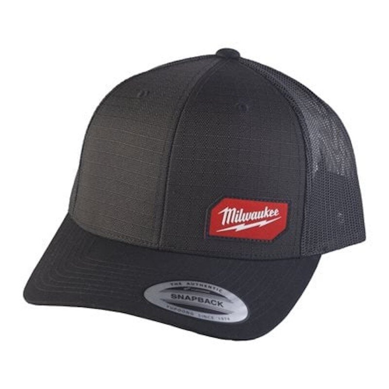 Kepurė su snapeliu MILWAUKEE Snapback, juoda Kepurė su snapeliu MILWAUKEE Snapback, juoda