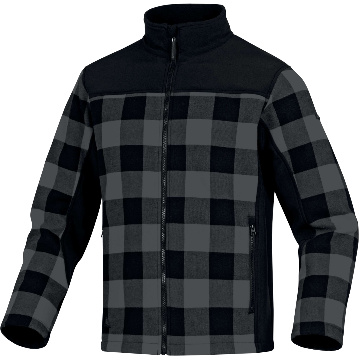 Medvilninė DELTAPLUS KODIAK striukė su fliso pamušalu ir Softshell detalėmis 13