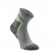 Trumpos kojinės SAAR HT5K454, šviesiai pilkos/žalios 3 poros