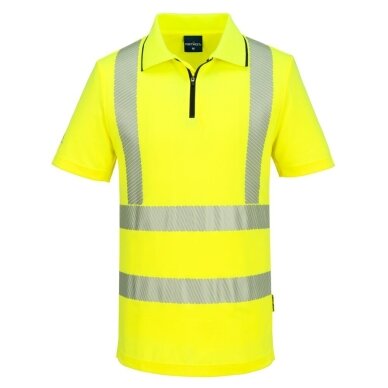 Gero matomumo PORTWEST KX302 polo marškinėliai su užtrauktuku Gero matomumo PORTWEST KX302 polo marškinėliai su užtrauktuku