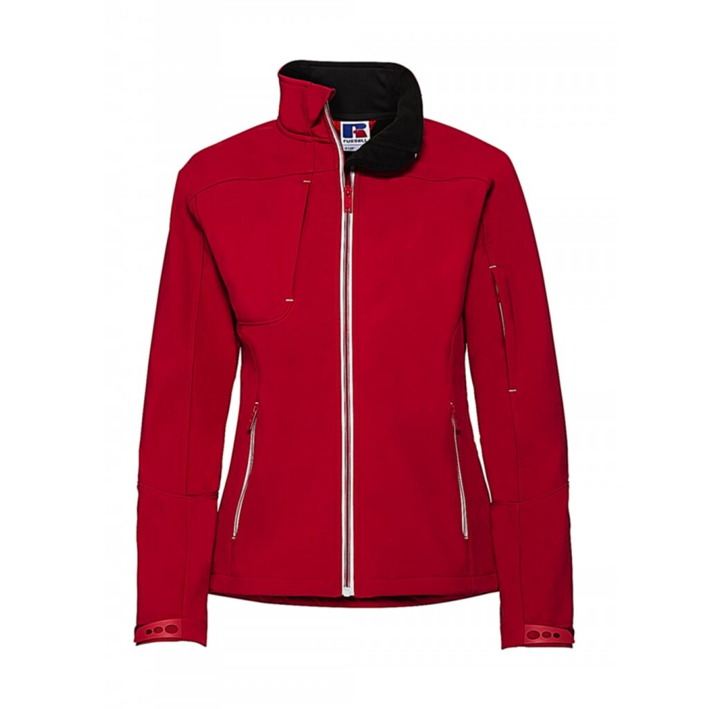 Moteriška vandeniui ir vėjui atspari kvėpuojanti Russell 0R410F0 Softshell striukė 22 Moteriška vandeniui ir vėjui atspari kvėpuojanti Russell 0R410F0 Softshell striukė 22