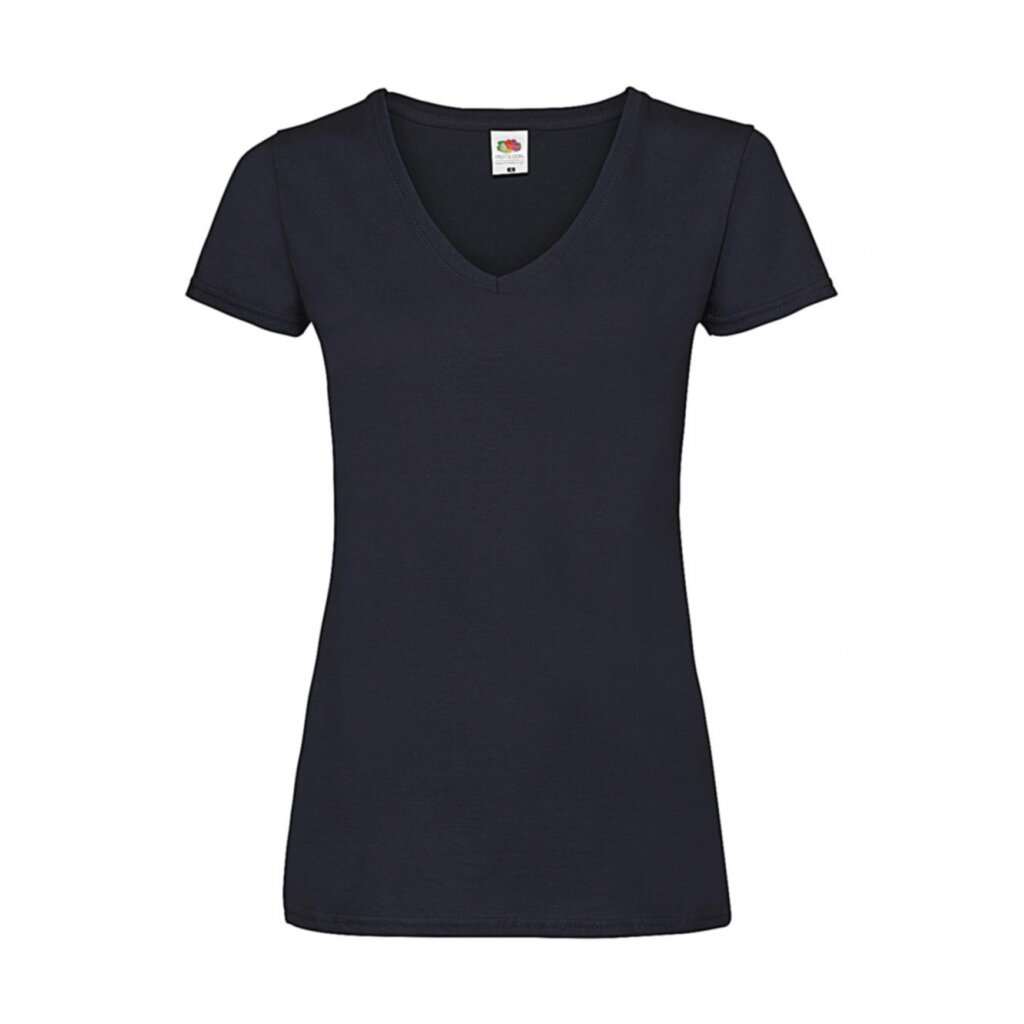 Moteriški marškinėliai Fruit of the Loom Valueweight V-Neck 129.01 17