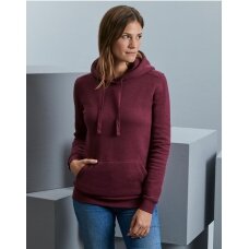 Melanžinis R-261F-0 moteriškas džemperis