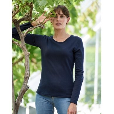 Perdirbtos medvilninės moteriški Tee Jays 590 marškinėliai 2