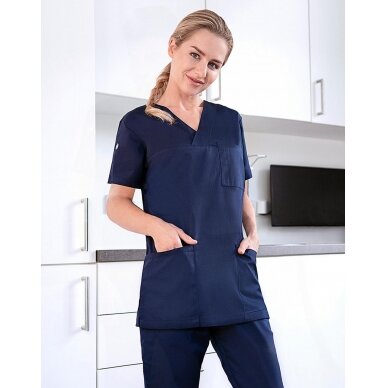 Moteriška KS 66 medicininė tunika, marškinėliai 1