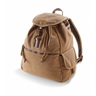 Laisvalaikio Quadra QD612 retro stiliaus kuprinė Laisvalaikio Quadra QD612 retro stiliaus kuprinė