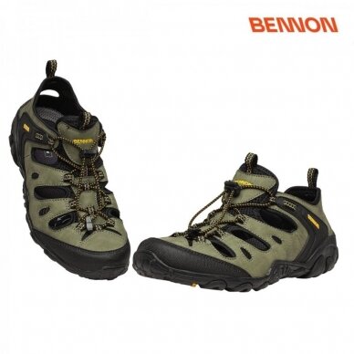 Laisvalaikio sandalai BENNON  CLIFTON (žalsvi) 2