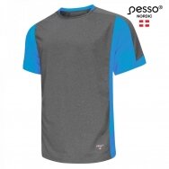 Marškinėliai Pesso BREEZE pilki/mėlyni