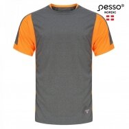 Marškinėliai Pesso BREEZE  pilki/oranžiniai