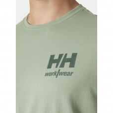 Marškinėliai HELLY HANSEN Classic Logo T-Shirt, žali