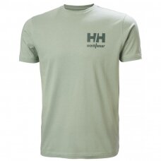 Marškinėliai HELLY HANSEN Classic Logo T-Shirt, žali