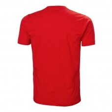 Marškinėliai HELLY HANSEN Manchester T-Shirt, raudoni
