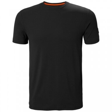 Marškinėliai HELLY HANSEN Kensington Tech T-Shirt, juodi Marškinėliai HELLY HANSEN Kensington Tech T-Shirt, juodi