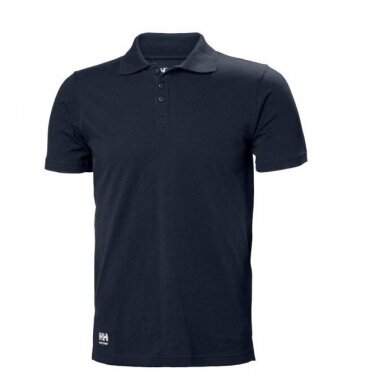 Marškinėliai HELLY HANSEN Manchester Polo, mėlyni Marškinėliai HELLY HANSEN Manchester Polo, mėlyni