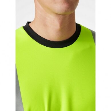 Marškinėliai HELLY HANSEN Addvis T-Shirt CL1, geltoni 2