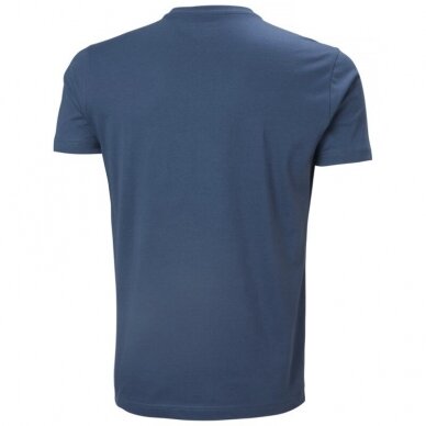 Marškinėliai HELLY HANSEN Classic Logo T-Shirt, mėlyni 2