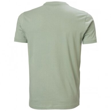 Marškinėliai HELLY HANSEN Classic Logo T-Shirt, žali 2