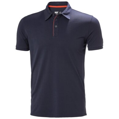 Marškinėliai HELLY HANSEN Kensington Tech Polo, mėlyni