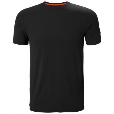 Marškinėliai HELLY HANSEN Kensington Tech T-Shirt, juodi Marškinėliai HELLY HANSEN Kensington Tech T-Shirt, juodi