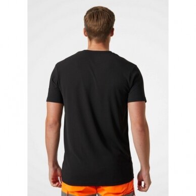 Marškinėliai HELLY HANSEN Kensington Tech T-Shirt, juodi 4