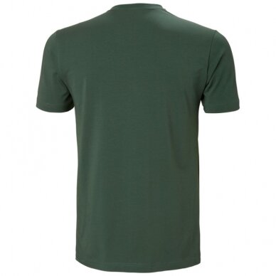Marškinėliai HELLY HANSEN Logo T-Shirt, žali 1