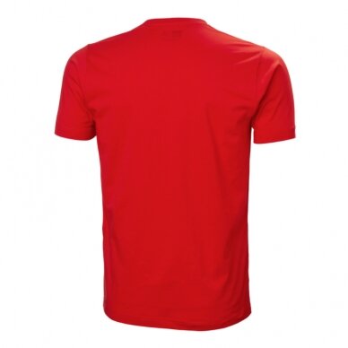 Marškinėliai HELLY HANSEN Manchester T-Shirt, raudoni 1 Marškinėliai HELLY HANSEN Manchester T-Shirt, raudoni 1