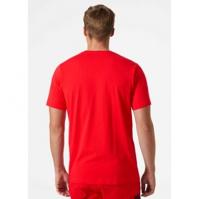 Marškinėliai HELLY HANSEN Manchester T-Shirt, raudoni 2