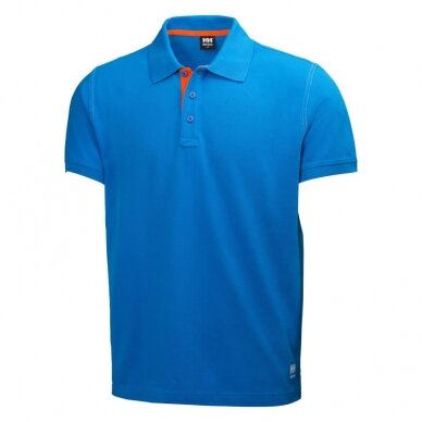 Marškinėliai HELLY HANSEN Oxford Polo, mėlyni