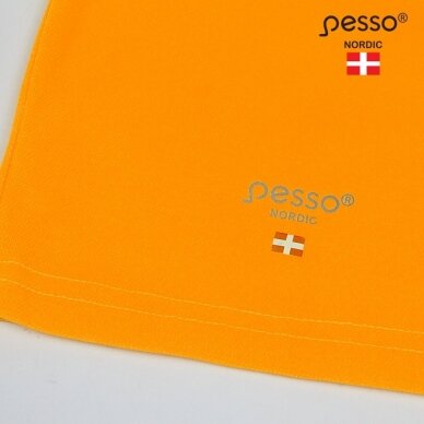 Marškinėliai PESSO HVMIL Hi-VIS ilgomis rankovėmis,oranžiniai 4