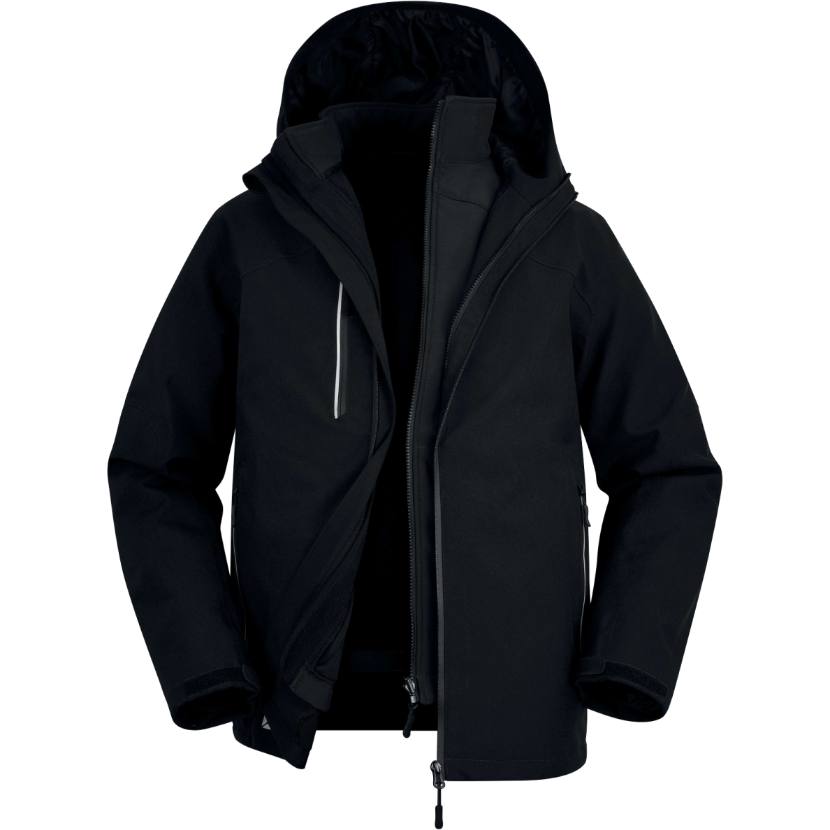 Vandeniui atspari ir orui laidi DELTAPLUS EOLE2 3 viename Softshell parka 3