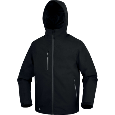 Vandeniui atspari ir orui laidi DELTAPLUS EOLE2 3 viename Softshell parka