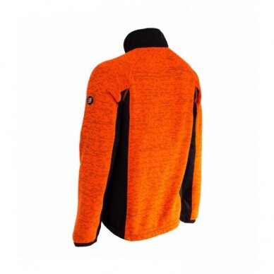 Megztas Baltic Canvas Hybrid džemperis, oranžinis 2