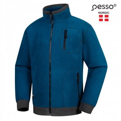 Megztinis Pesso FMMN Fleece mėlynas 1