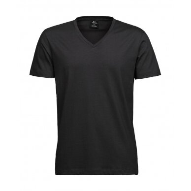 Vyriški minkšti Tee Jays 8006 marškinėliai su V formos iškirpte 16