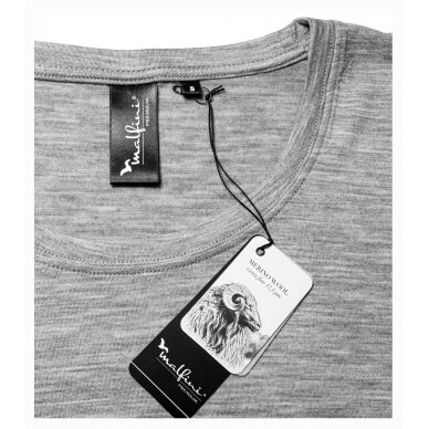 Moteriški merino vilnos marškinėliai MALFINI 160 7