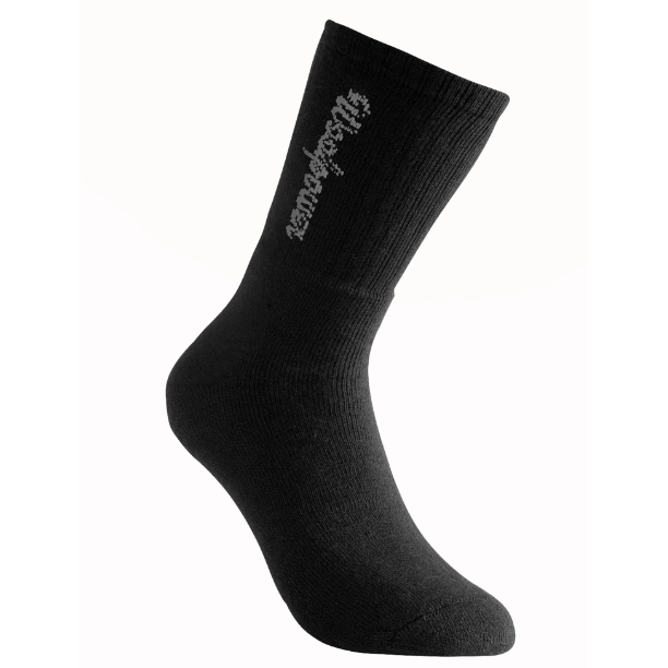 Merino vilnos darbo kojinės WOOLPOWER 400, juodos Merino vilnos darbo kojinės WOOLPOWER 400, juodos