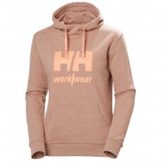 Moteriškas džemperis HELLY HANSEN Logo Hoodie, rožinis