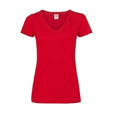 Moteriški marškinėliai Fruit of the Loom Valueweight V-Neck 129.01