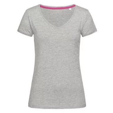 Moteriški Stedman ST9130 marškinėliai su V formos iškirpte, grey heather Moteriški Stedman ST9130 marškinėliai su V formos iškirpte, grey heather