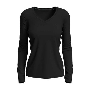 Moteriški Stedman ST9720 marškinėliai ilgomis rankovėmis, black opal