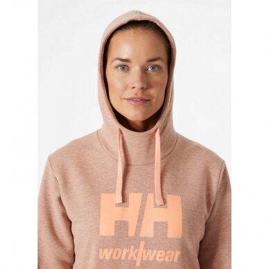 Moteriškas džemperis HELLY HANSEN Logo Hoodie, rožinis 3