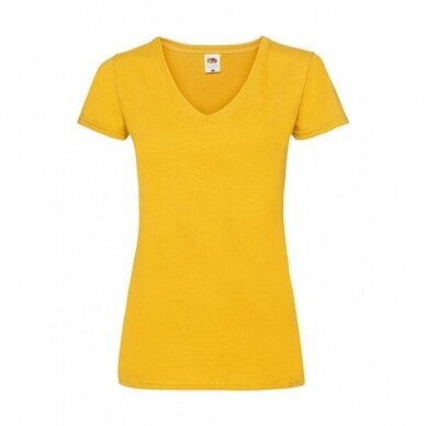Moteriški marškinėliai Fruit of the Loom Valueweight V-Neck 129.01 3 Moteriški marškinėliai Fruit of the Loom Valueweight V-Neck 129.01 3