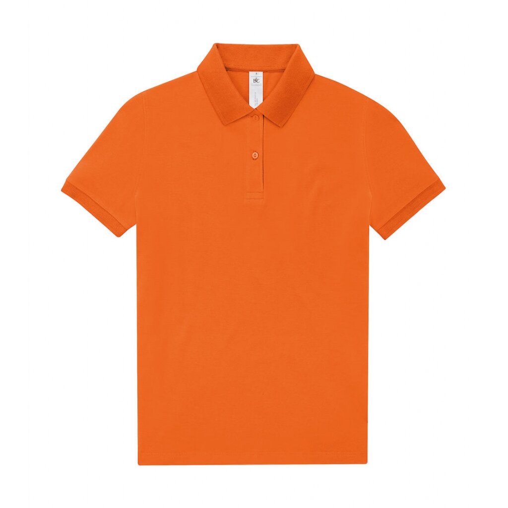 Moteriški kokybiški B&C PW463 polo marškinėliai 70