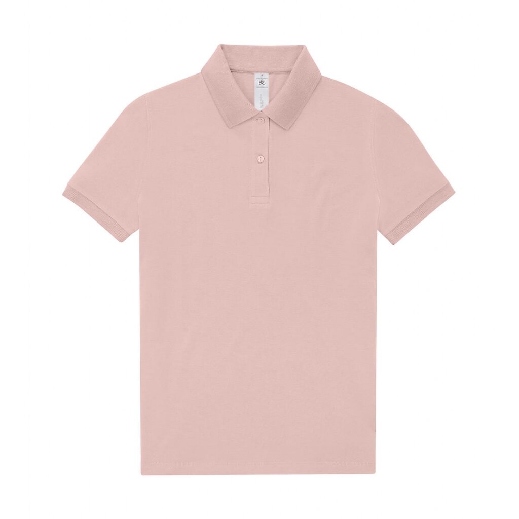 Moteriški kokybiški B&C PW463 polo marškinėliai 72