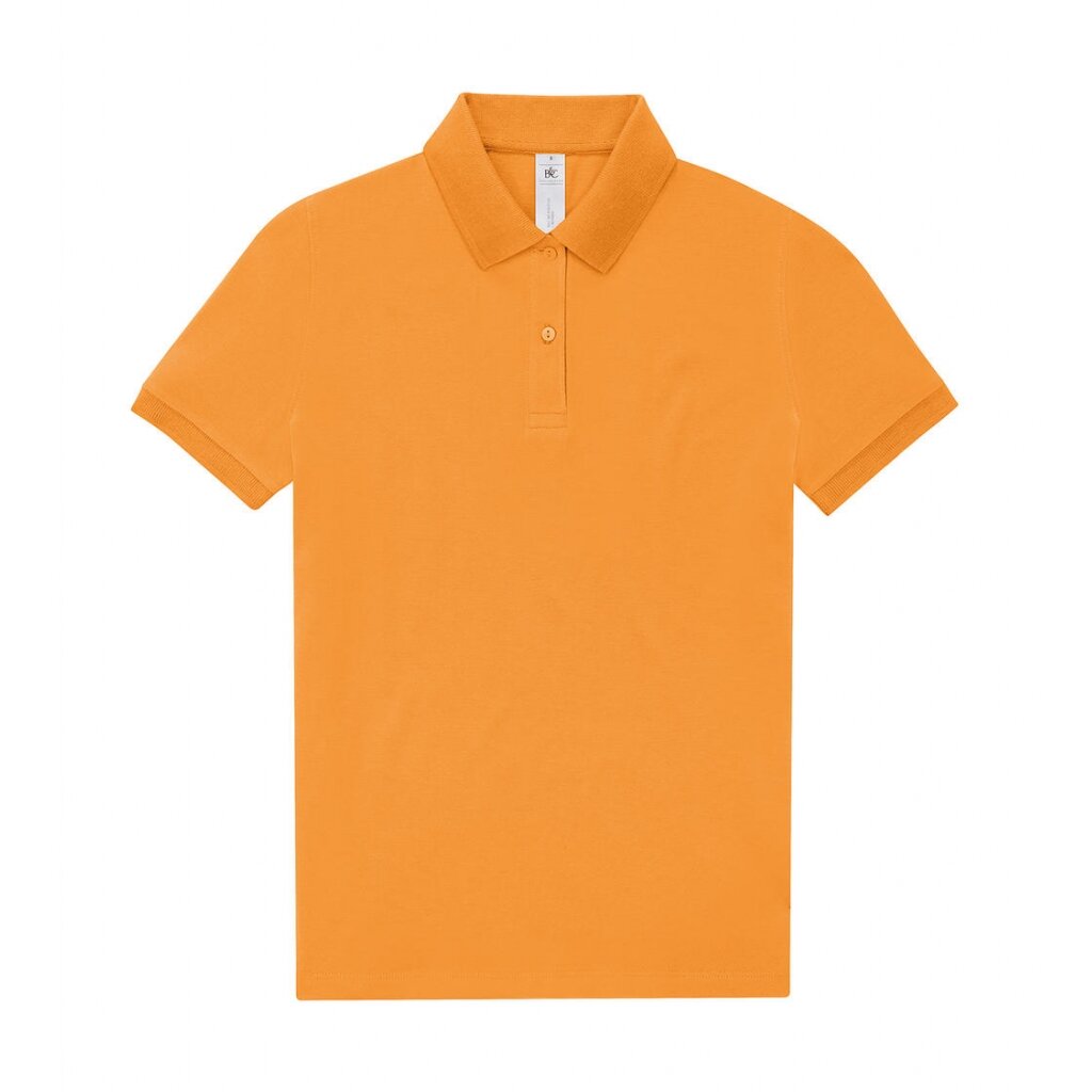 Moteriški kokybiški B&C PW463 polo marškinėliai 85