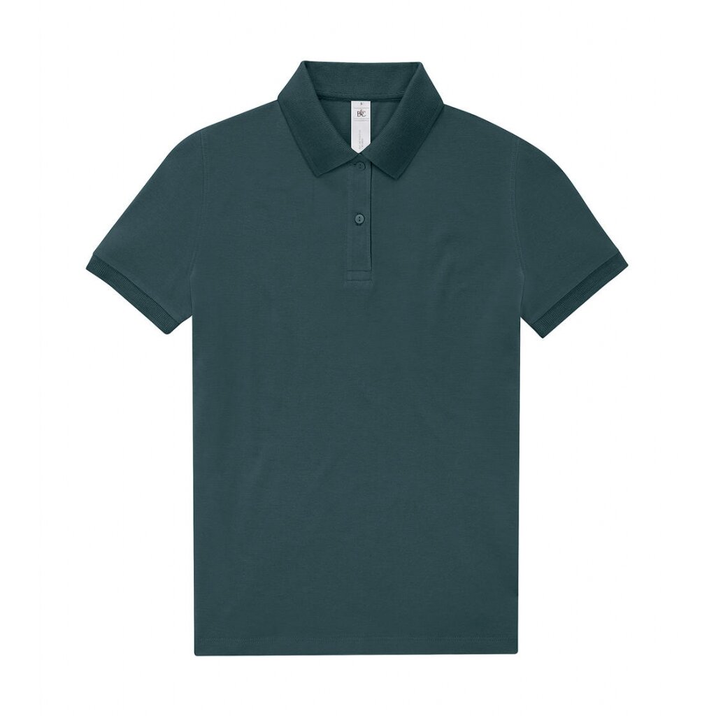 Moteriški kokybiški B&C PW463 polo marškinėliai 59