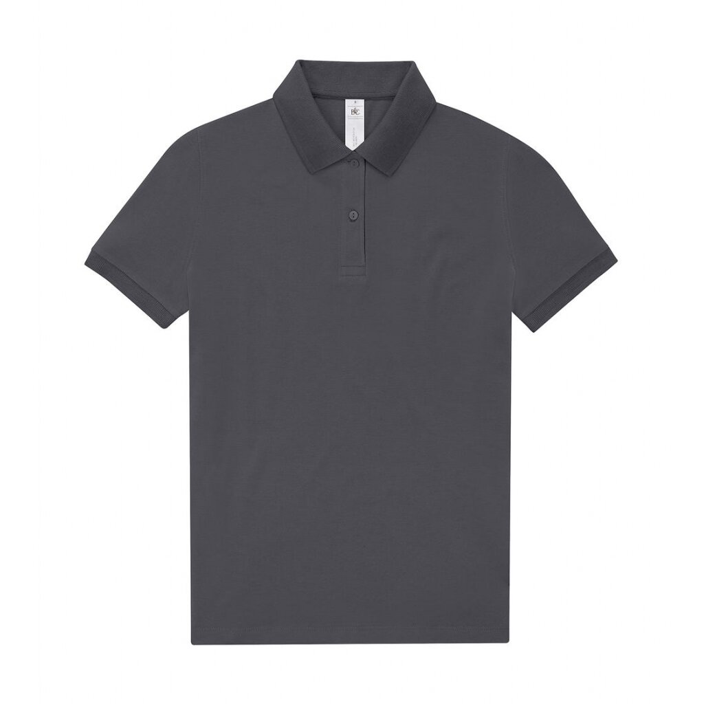 Moteriški kokybiški B&C PW463 polo marškinėliai 121