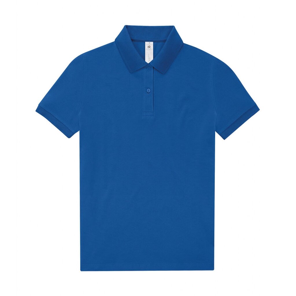 Moteriški kokybiški B&C PW463 polo marškinėliai 95