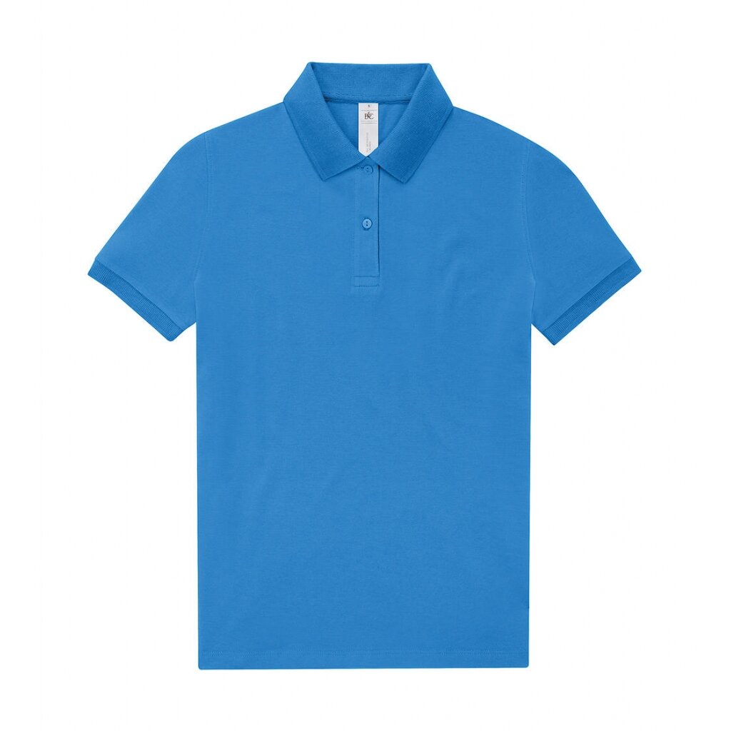 Moteriški kokybiški B&C PW463 polo marškinėliai 56