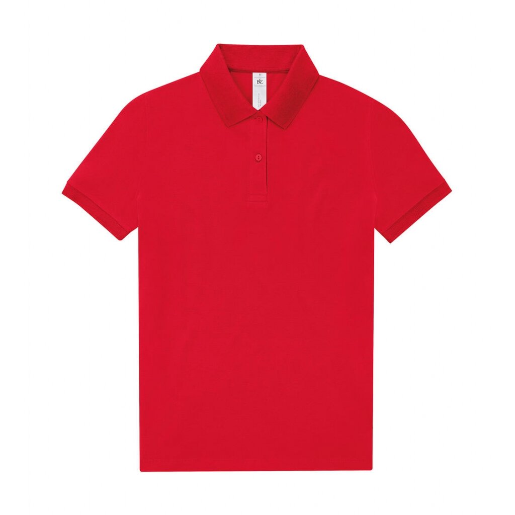 Moteriški kokybiški B&C PW463 polo marškinėliai 120